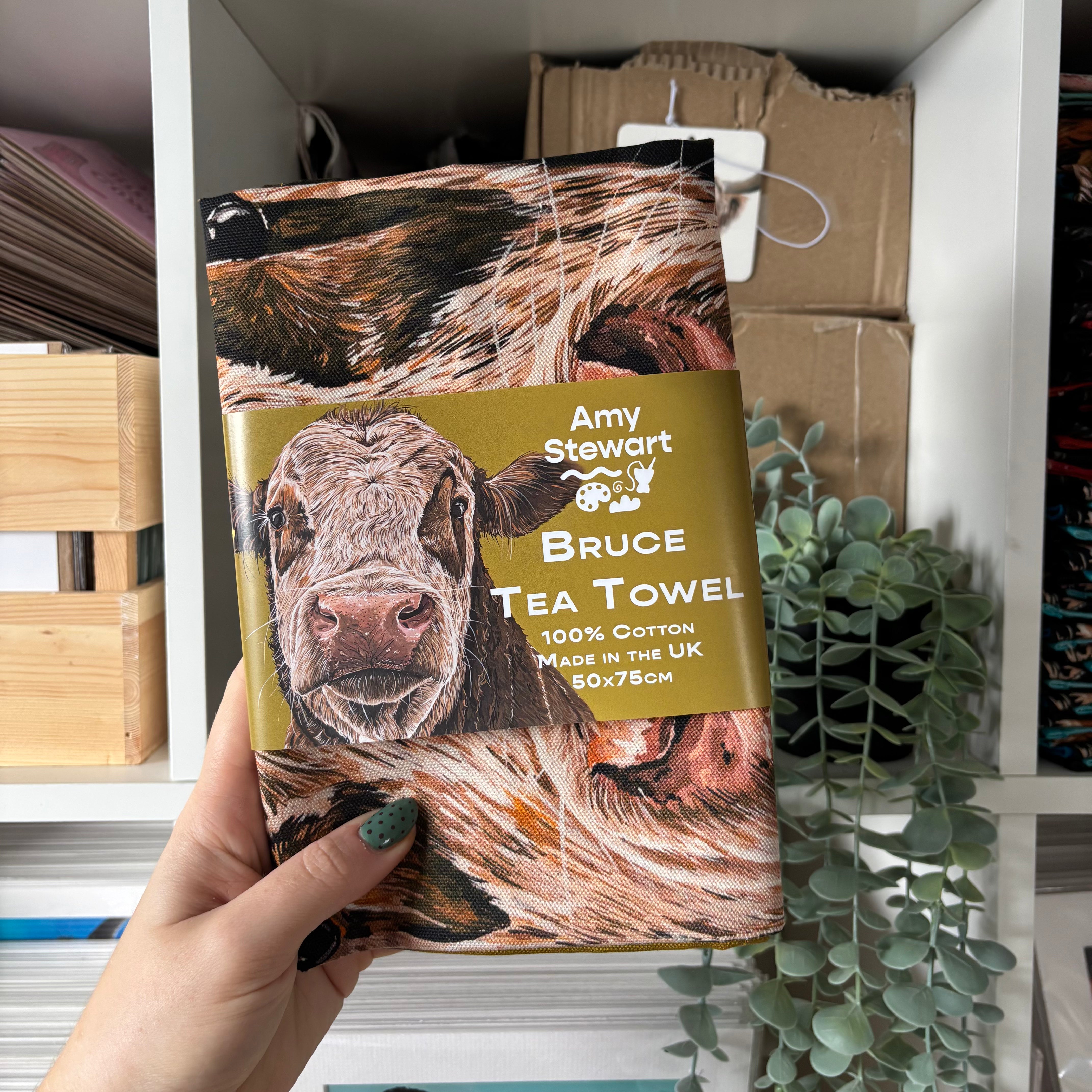 Bruce tea Towel