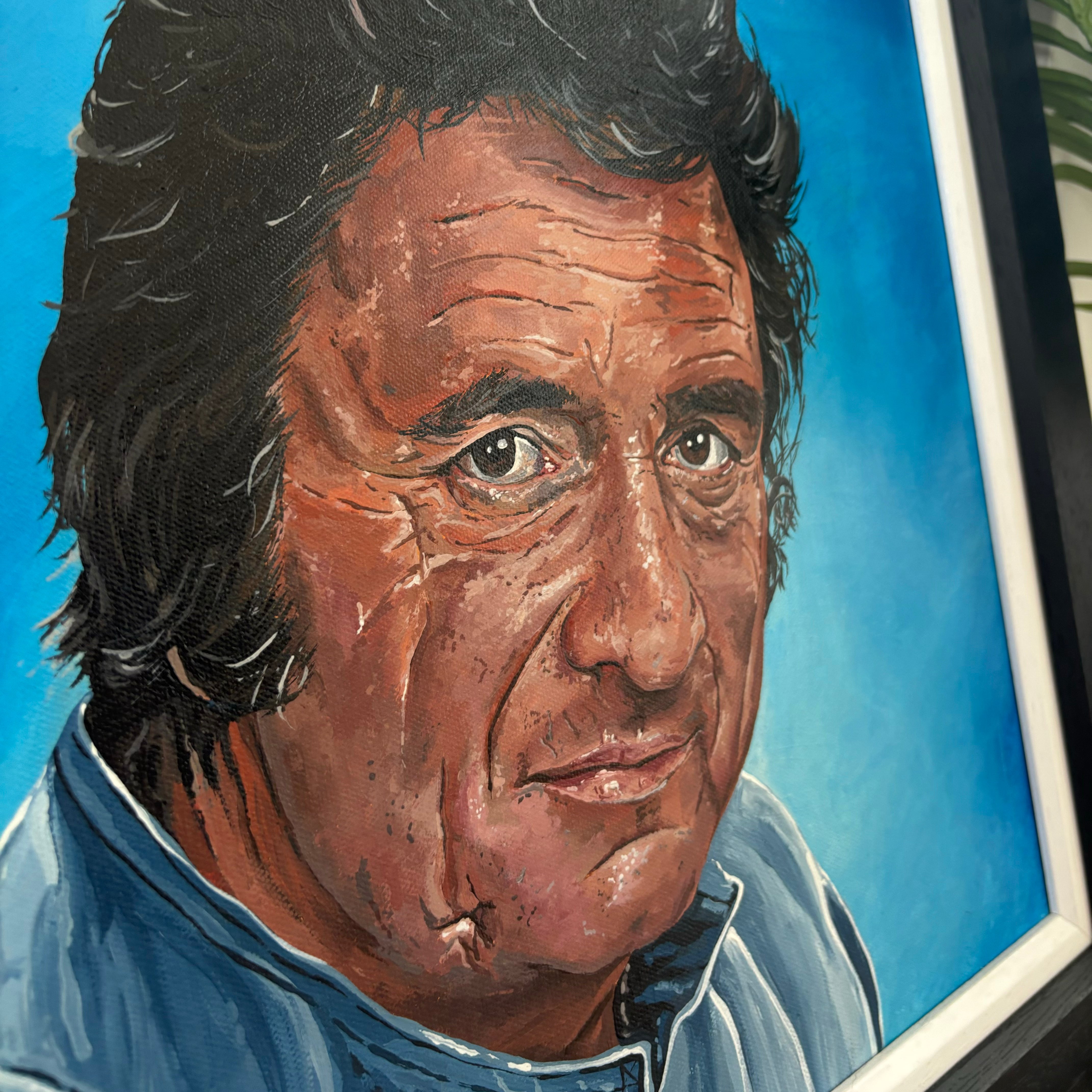 Johnny Cash Original Acrylic Painting