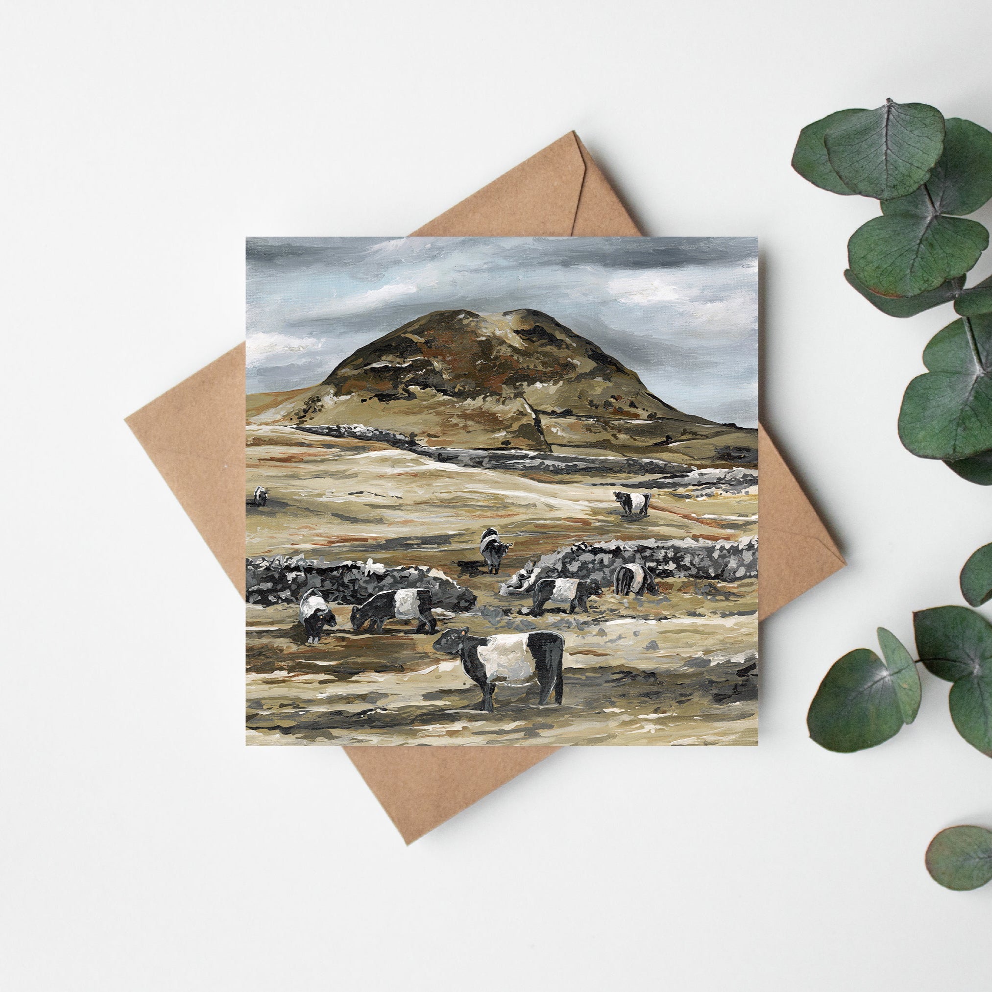 'Belties at Slemish' Greeting Card
